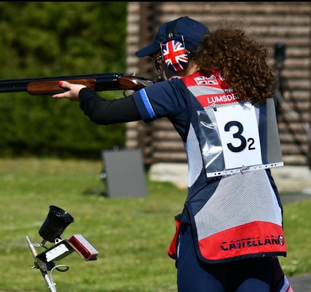 British Trap shooter Hollie Lumsden